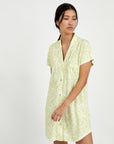 Camisola Boyfriend Agnes Citron Leaves - Munai