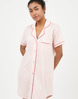 Camisola Boyfriend MC Pink Stripes - Munai
