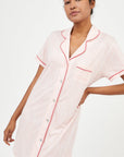 Camisola Boyfriend MC Pink Stripes - Munai
