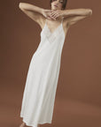 Camisola Tiritas Midi Bridal Ivory - Munai