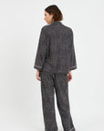 Pijama Boyfriend Agnes - Black Dots - Munai