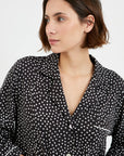 Pijama Boyfriend Agnes - Black Dots - Munai