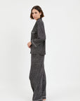 Pijama Boyfriend Agnes - Black Dots - Munai