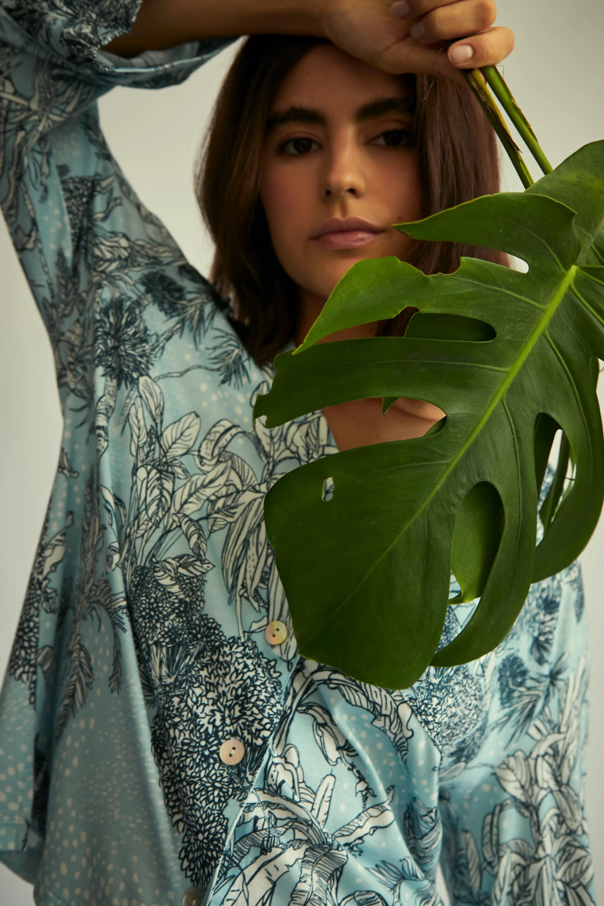 Pijama Boyfriend Agnes - Jungle Dots - Munai