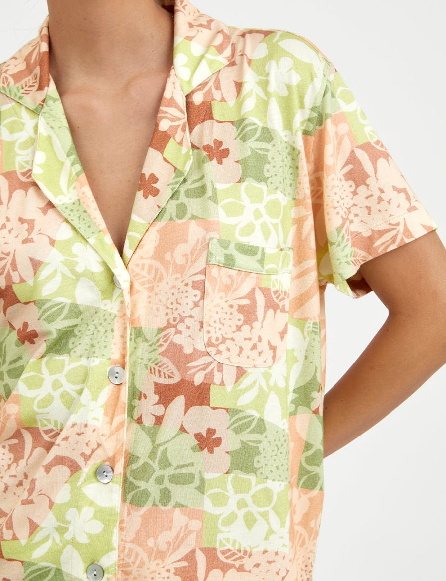 Pijama Boyfriend Agnes Sunset Reef - Munai