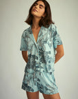 Pijama Boyfriend Aria Corto - Jungle Dots - Munai