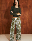 Pijama Boyfriend Olive Green PJ Set - Munai