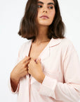 Pijama Boyfriend - Rosebloom & Stearling Blue - Munai