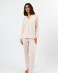Pijama Boyfriend - Rosebloom & Stearling Blue - Munai