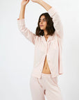 Pijama Boyfriend - Rosebloom & Stearling Blue - Munai