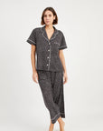 Pijama Boyfriend Vera - Black Dots - Munai