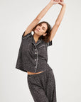 Pijama Boyfriend Vera - Black Dots - Munai
