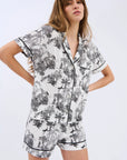 Pijama Boyfriend Vera - Toile De Jouy - Munai
