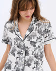 Pijama Boyfriend Vera - Toile De Jouy - Munai