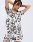 Pijama Boyfriend Vera - Toile De Jouy - Munai