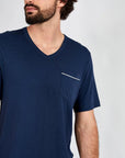 Pijama Hombre Corto - Noah Indigo - Munai