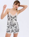 Pijama Tiritas - Toile de Jouy 100% Algodón Pima - Munai