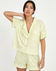 PJ Boyfriend Aria Citron Leaves - Munai