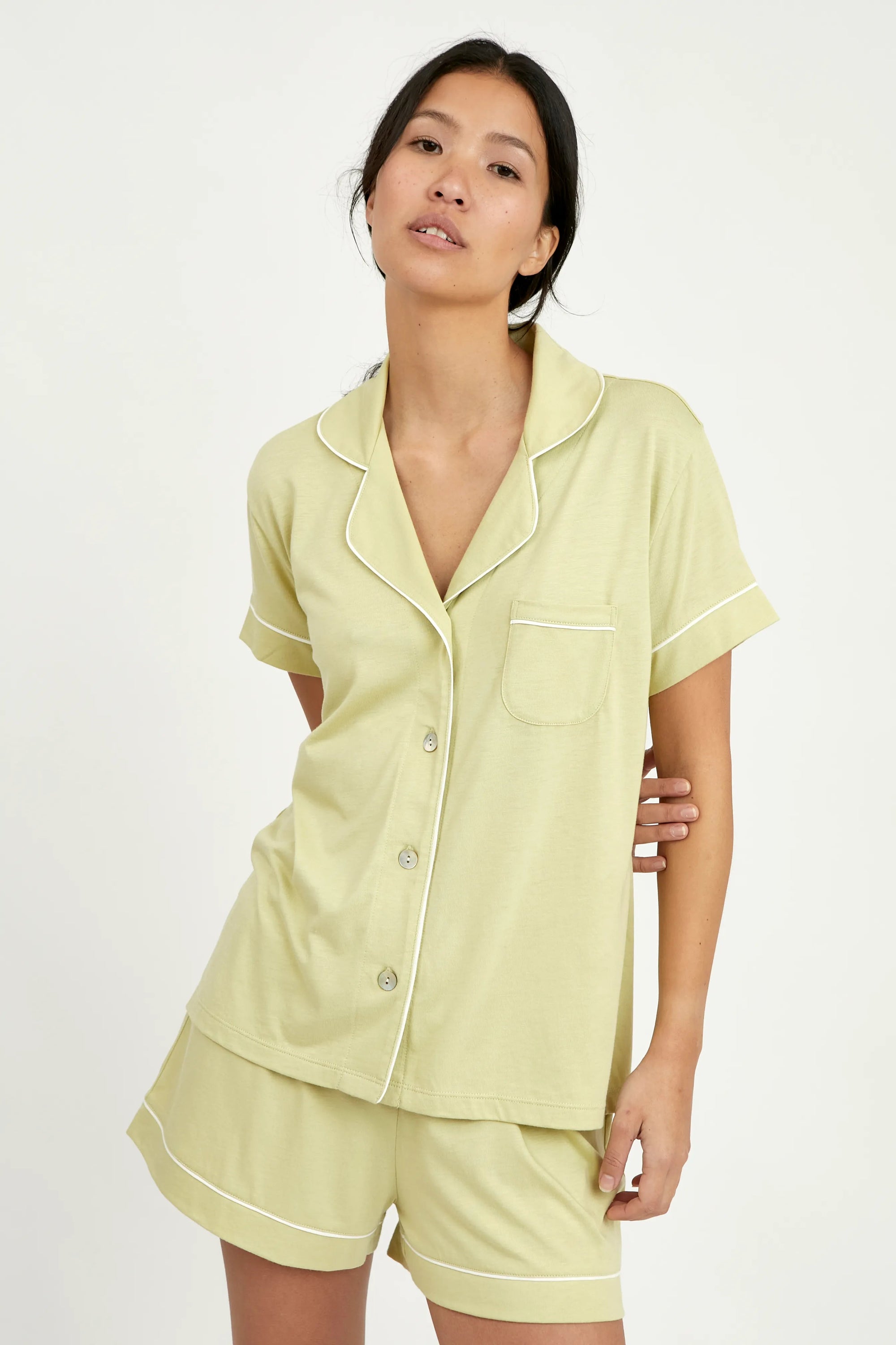 PJ Boyfriend Corto Lime Green - Munai