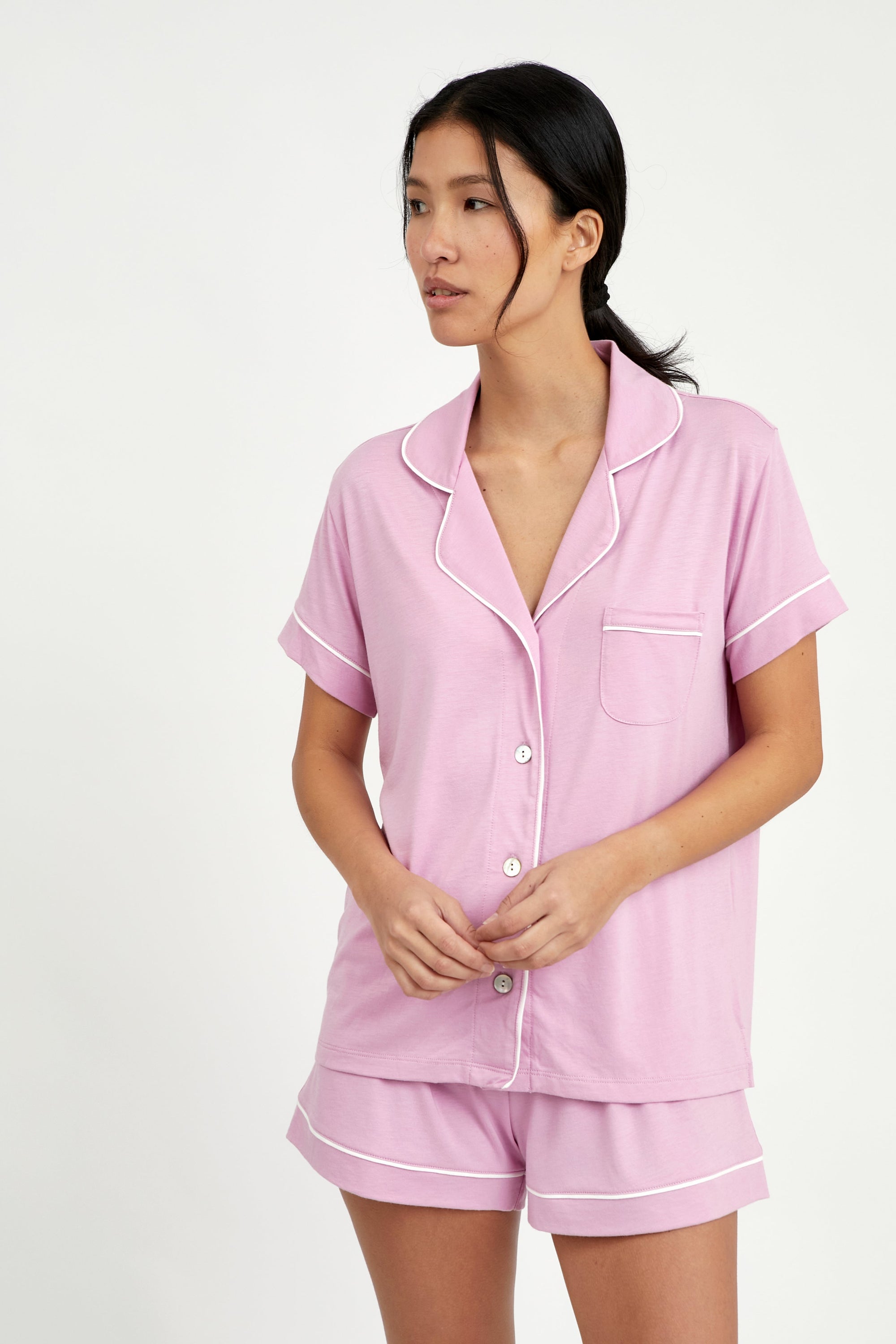 PJ Boyfriend Corto Orchid Pink - Munai