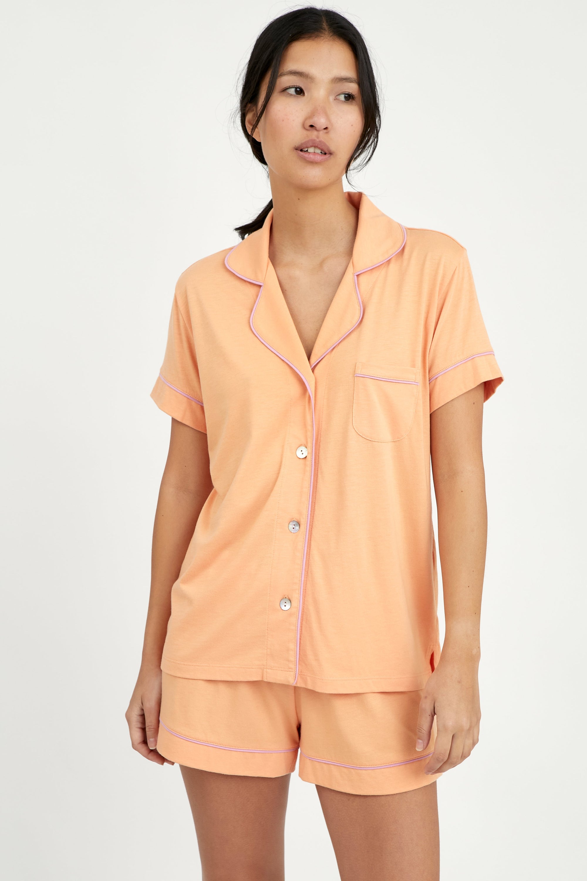 PJ Boyfriend Corto Sunset Peach - Munai