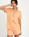 PJ Boyfriend Corto Sunset Peach - Munai