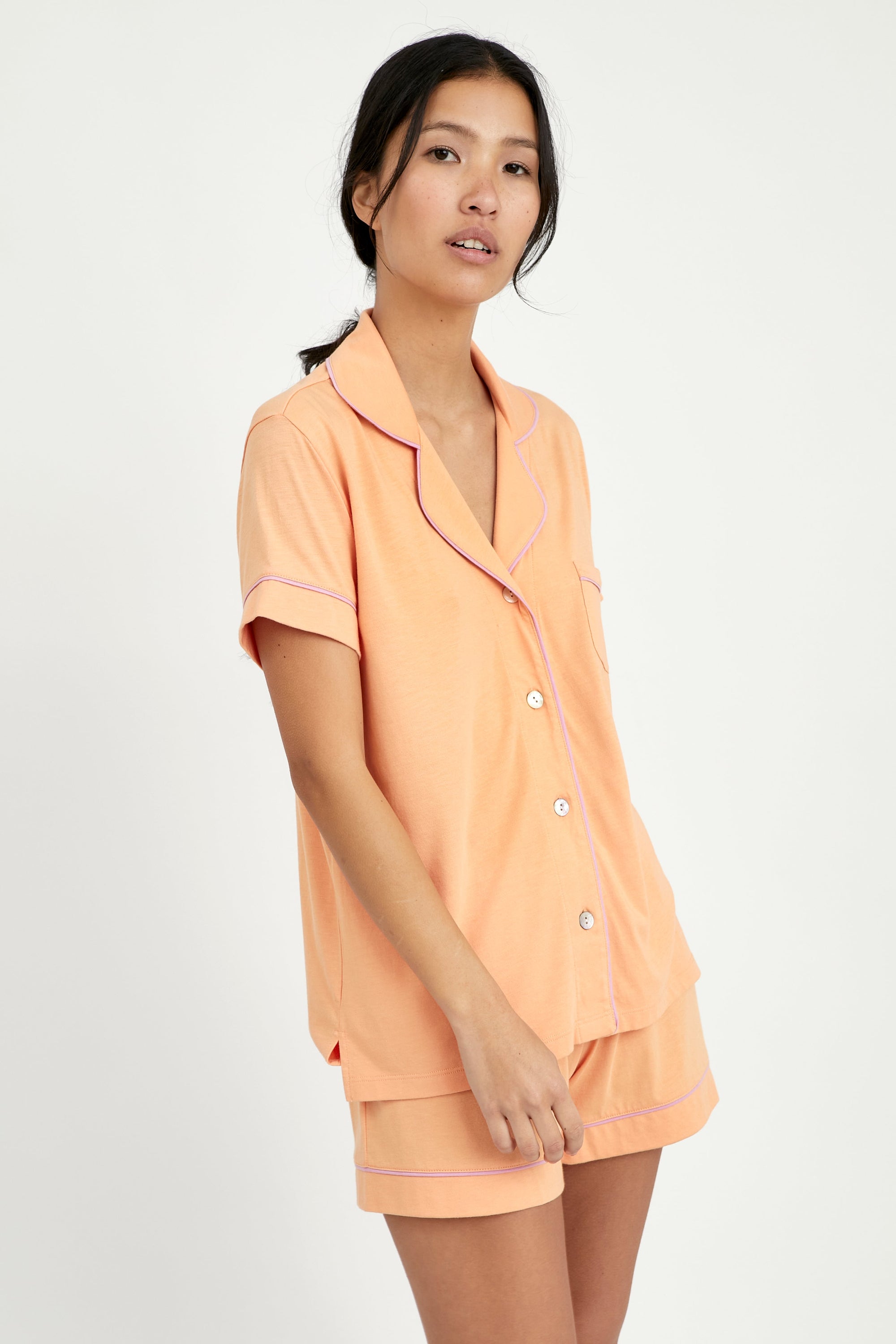 PJ Boyfriend Corto Sunset Peach - Munai