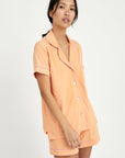 PJ Boyfriend Corto Sunset Peach - Munai