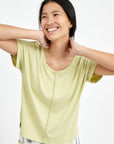 Top Denia Lime Green - Munai