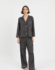 PJ Boyfriend Agnes Black Dots