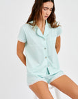 Pijama Boyfriend Vera - Daisy 100% Algdón Pima