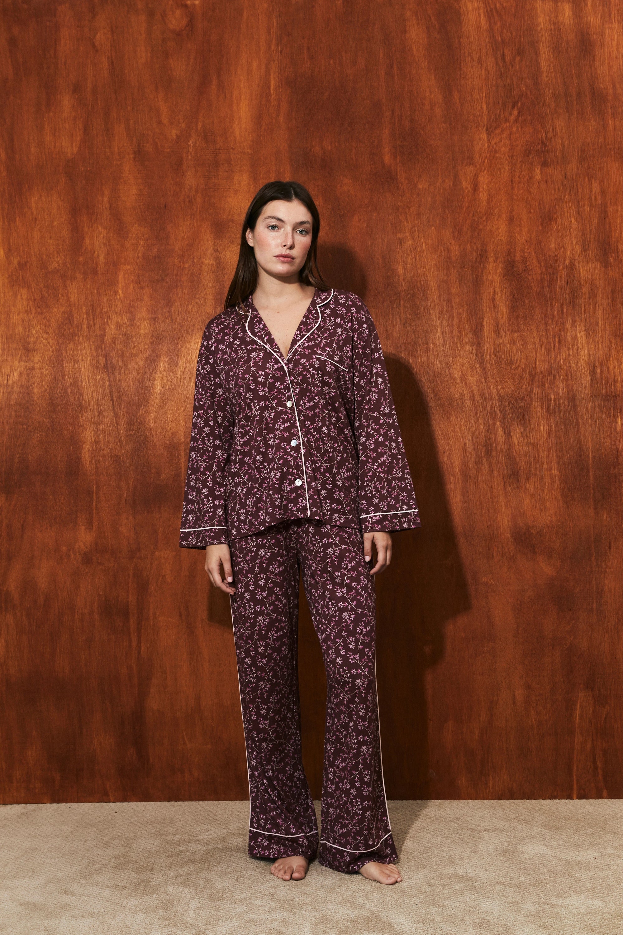 Pijama Boyfriend Agnes PJ Bloomshade - Munai