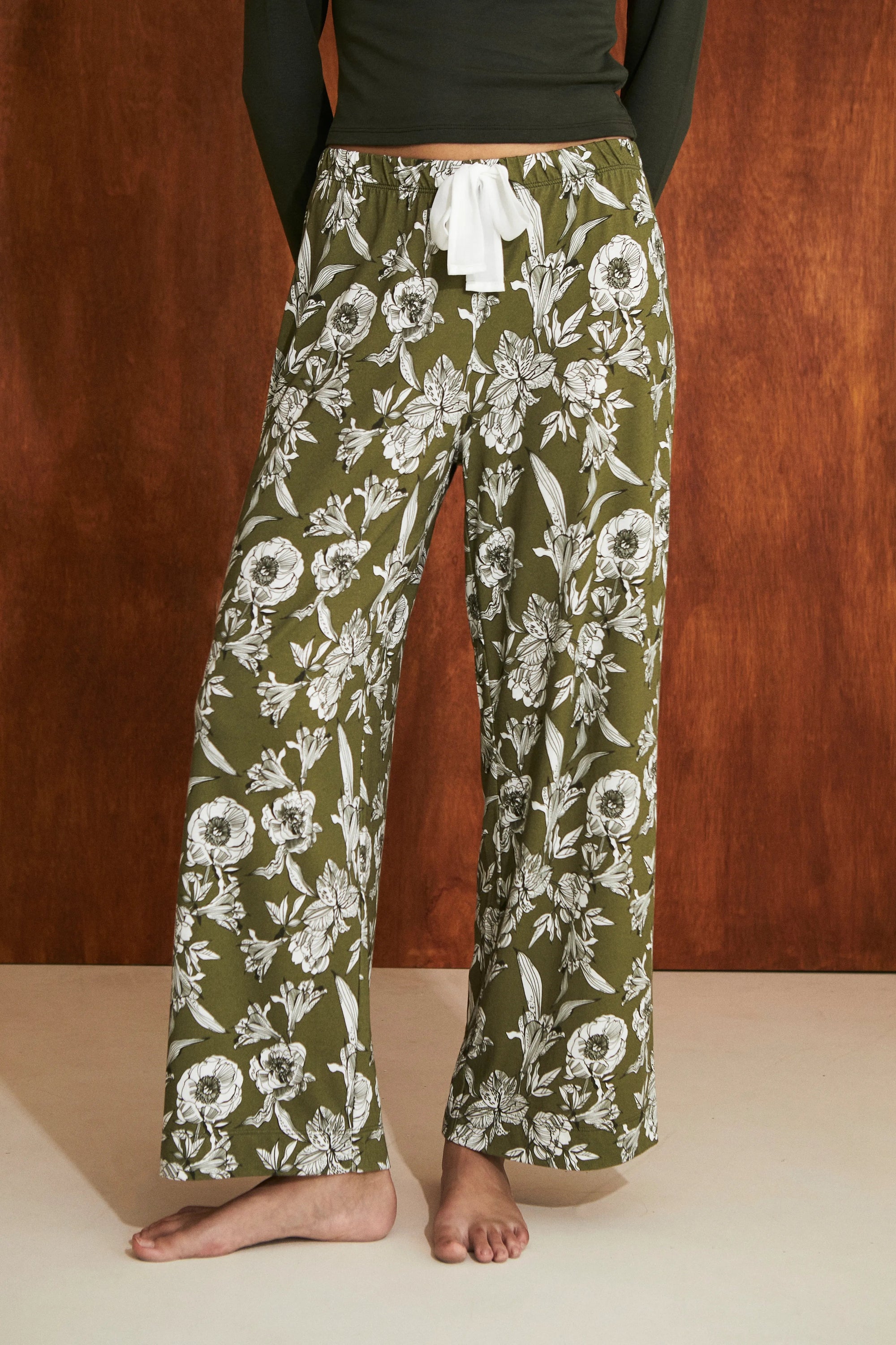 Pijama Boyfriend Olive Green PJ Set - Munai