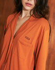 Pijama Boyfriend Pj Set Mandarine - Munai