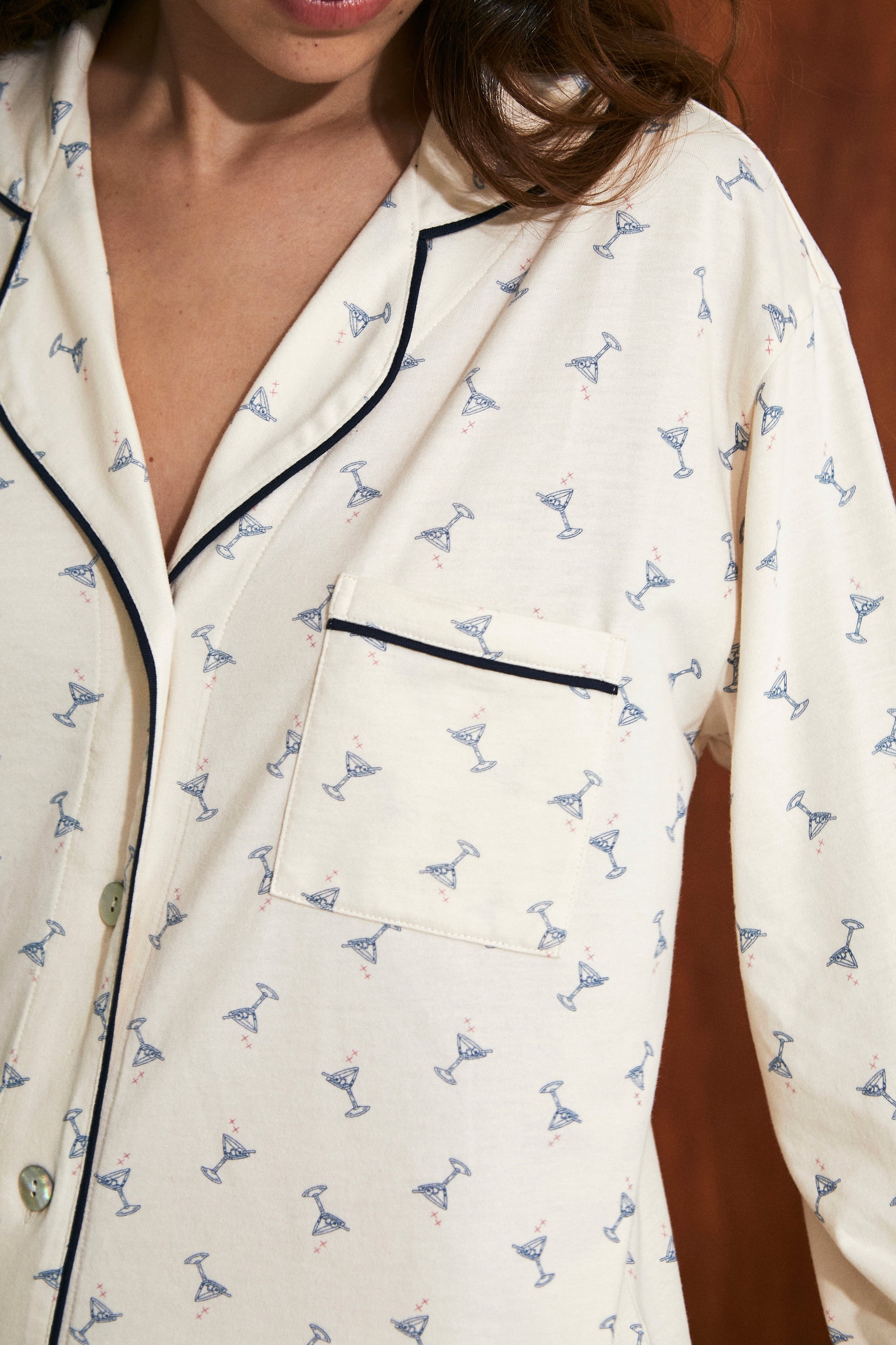 Pijama Boyfriend Vera PJ Set Martini - Munai