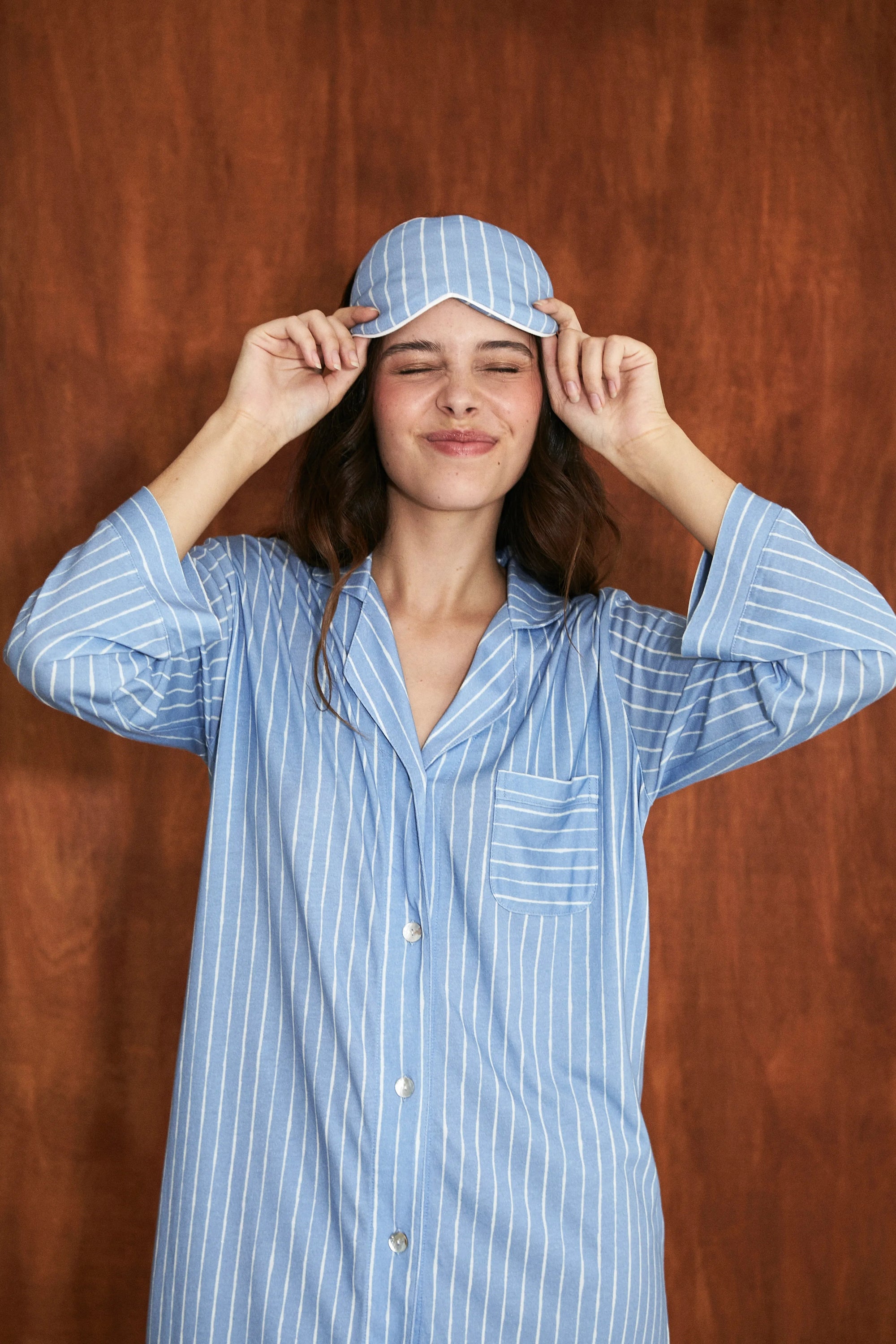 Pijama Boyfriend Vera - Set Tide Stripes - Munai