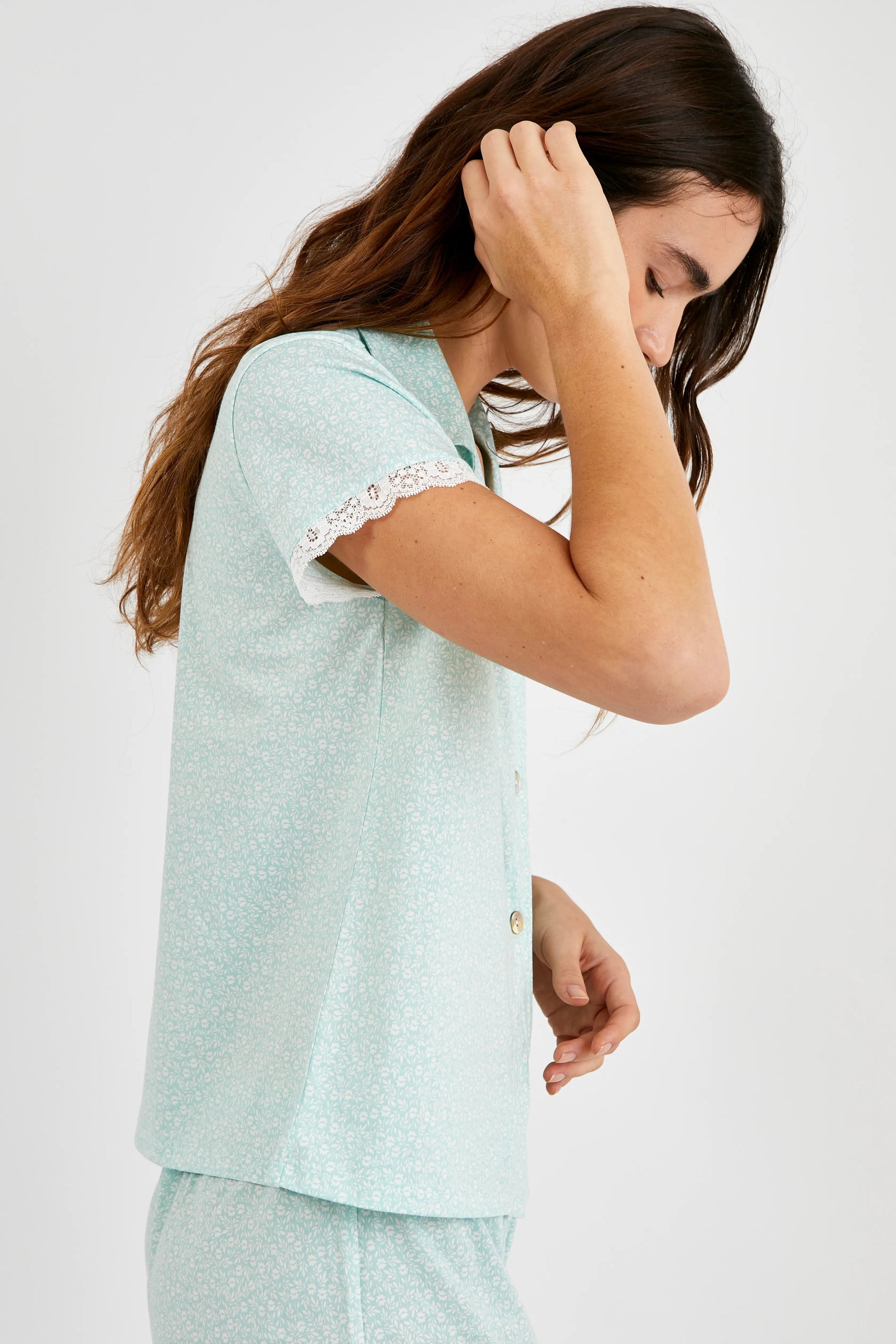 Pijama Camelia Corto - Daisy - Munai