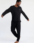 Pijama Hombre Largo - Noah Black - Munai