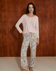 Pijama Set Paisley Pink - Munai