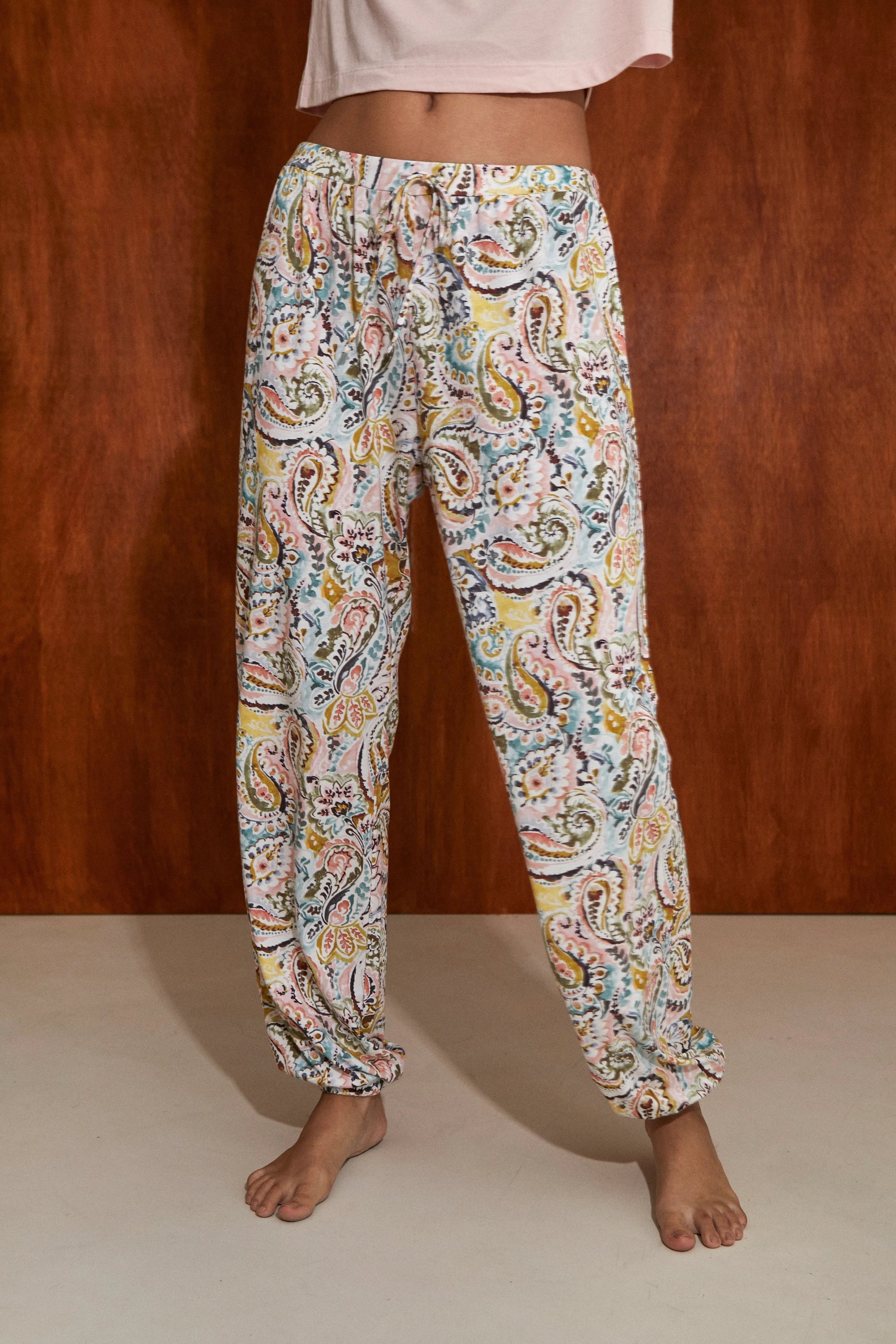 Pijama Set Paisley Pink - Munai