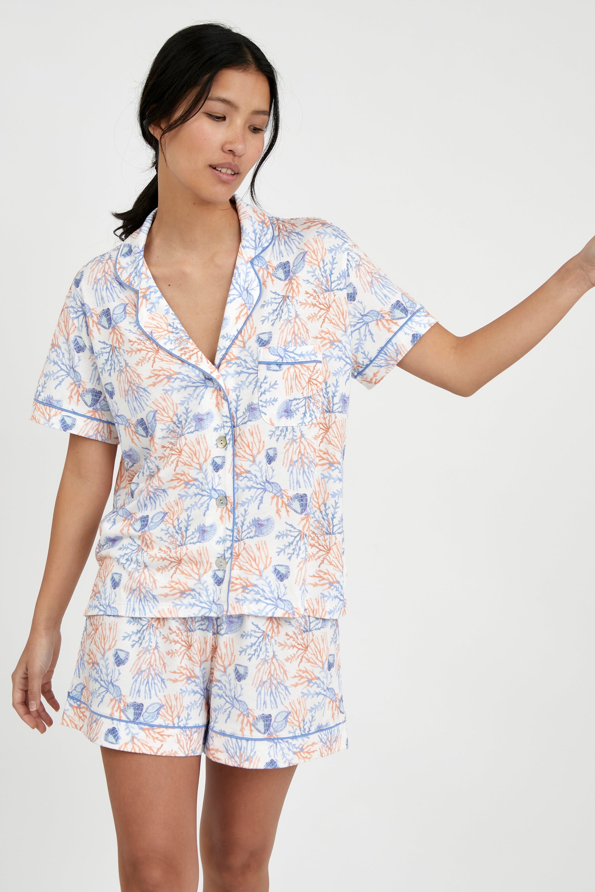 PJ Boyfriend Vera Corto Ocean Blues - Munai