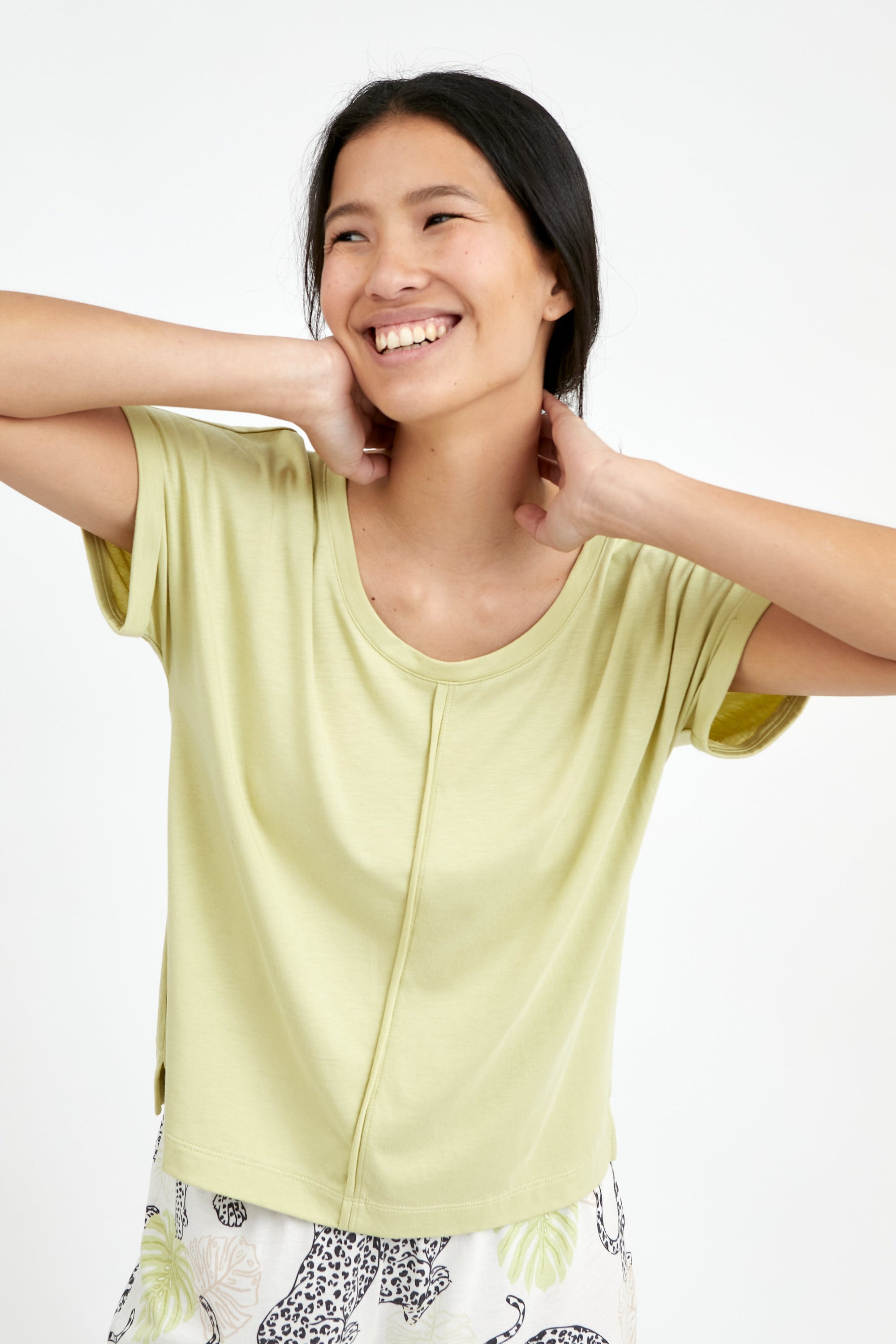 Top Denia Lime Green - Munai